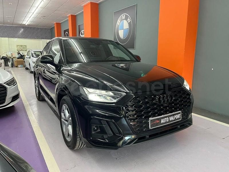 Usado Audi Q5 Sportback S-Line 163 CV (119 kW) 2022 Negro SUV