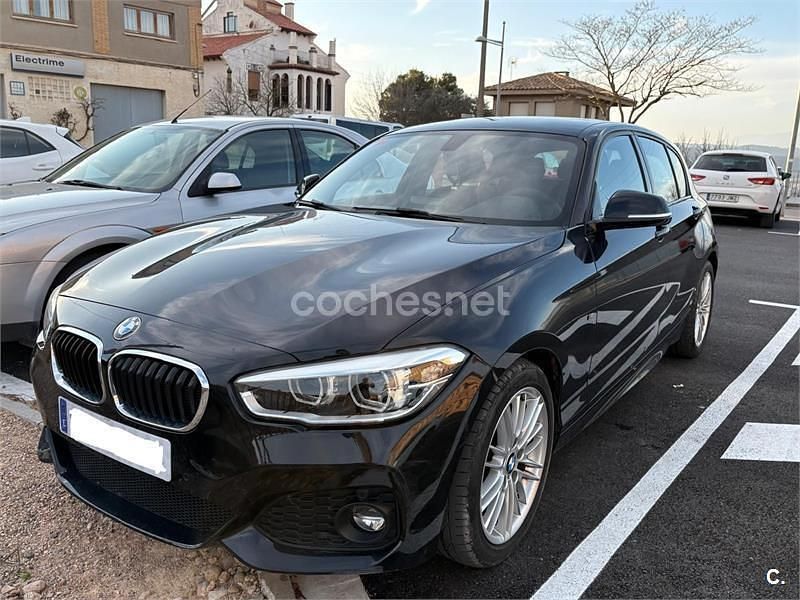 Usado BMW 116 116 CV (85 kW) 2018 Negro Utilitario