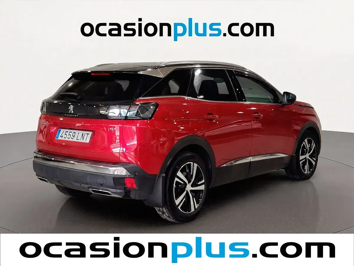 Usado Peugeot 3008 GT 130 CV (95 kW) 2021 Rojo SUV