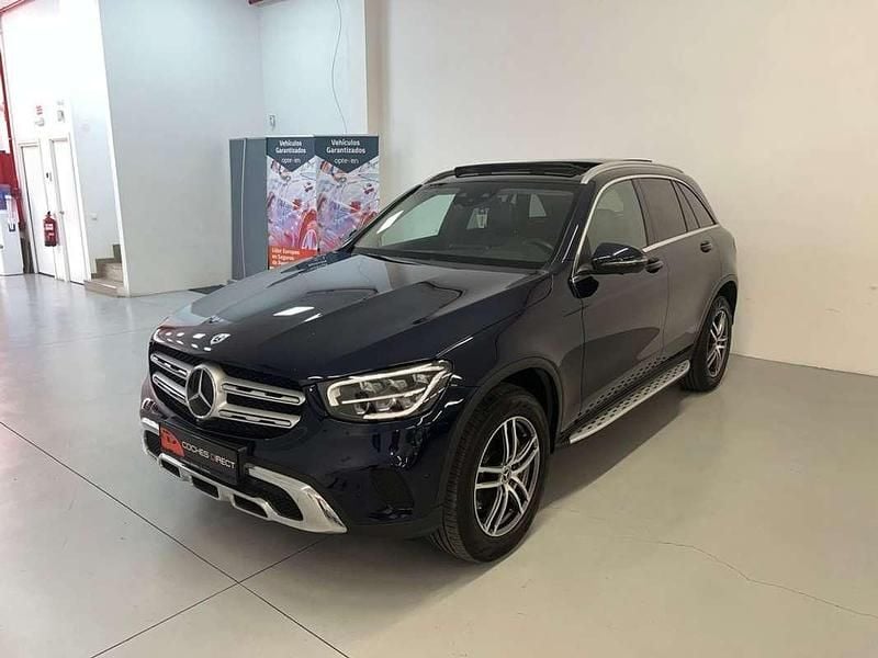 Usado Mercedes GLC350 320 CV (235 kW) 2022 Azul SUV