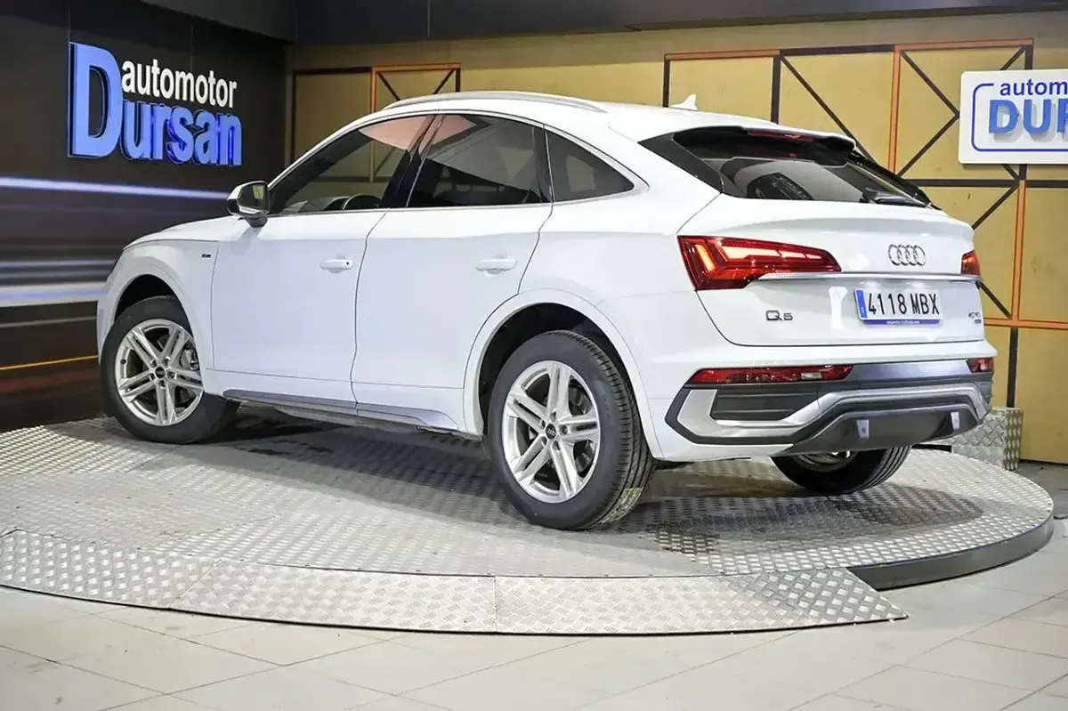 Usado Audi Q5 S-Line 204 CV (150 kW) 2022 Blanco SUV