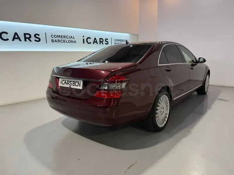 Usado Mercedes S350 272 CV (200 kW) 2006 Granate Berlina