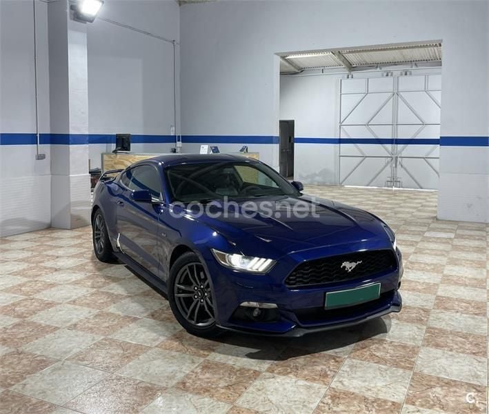 Azul Usado 2016 Ford Mustang GT Coupe | 29.800 € - Imagen 1/4