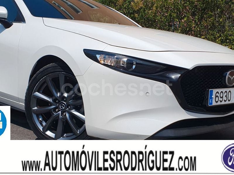 Blanco Usado 2020 Mazda 3 Berlina | 21.500 € (Precio justo) - Imagen 1/4