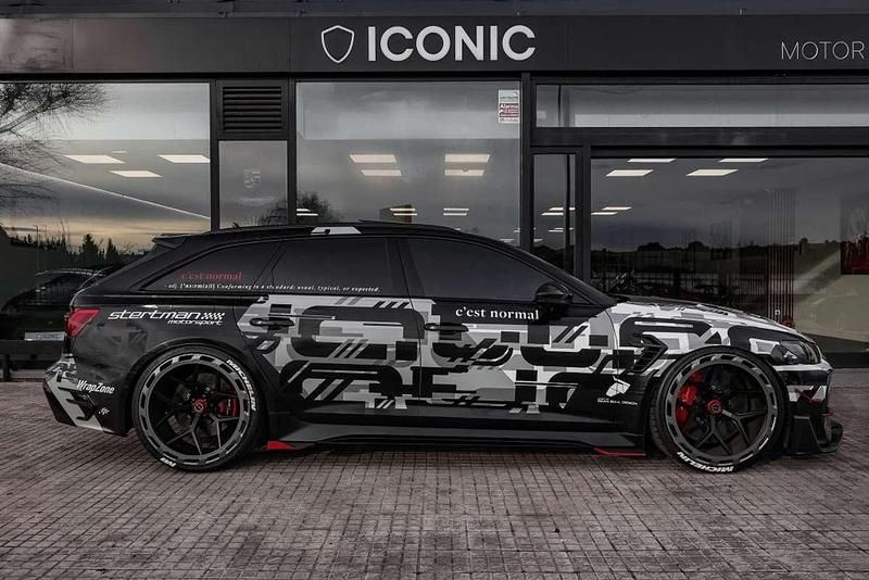 Usado Audi RS6 600 CV (441 kW) 2019 Negro Familiar