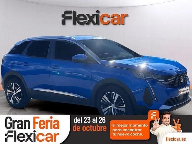 Azul Usado 2021 Peugeot 3008 Allure SUV | 17.990 € (Precio justo) - Imagen 1/4