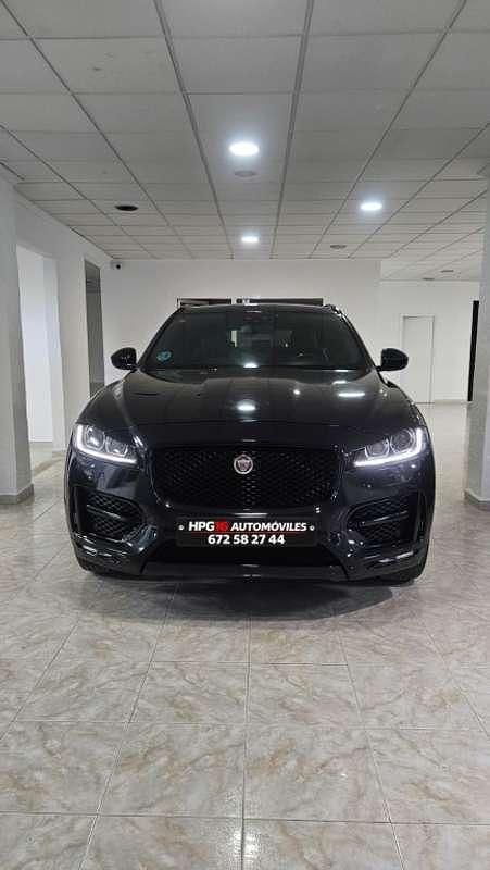 Usado Jaguar F-Pace R-Sport 241 CV (177 kW) 2018 Negro SUV