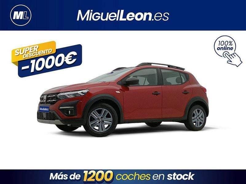 Rojo Usado 2022 Dacia Sandero Comfort Utilitario | 12.985 € (Precio justo) - Imagen 1/3