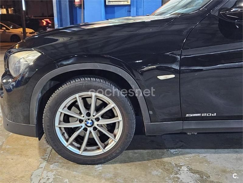 Usado BMW X1 177 CV (130 kW) 2010 Negro SUV