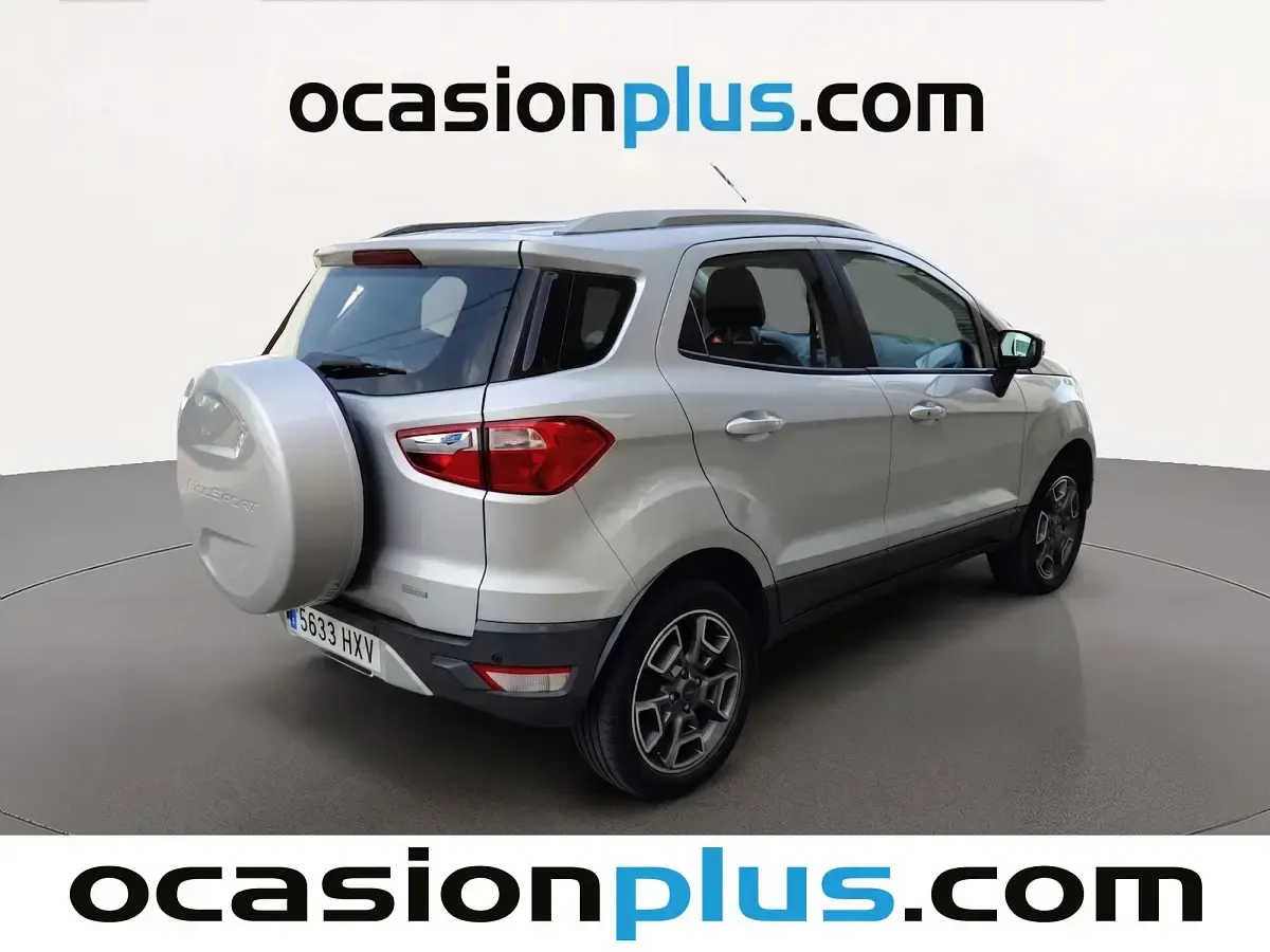 Usado Ford Ecosport Titanium 125 CV (91 kW) 2014 Gris plata SUV