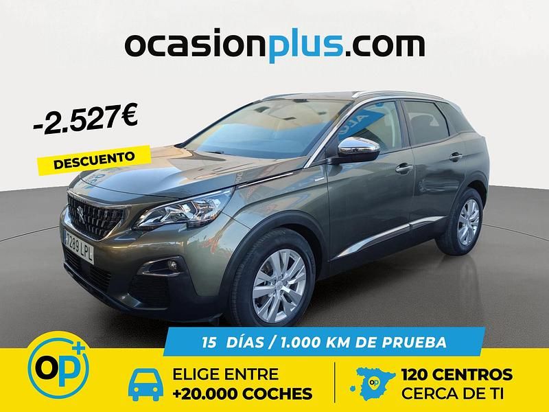 Gris / plata Usado 2021 Peugeot 3008 Style SUV | 15.150 € (Buen precio) - Imagen 1/4