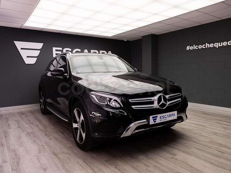 Usado Mercedes GLC250 204 CV (150 kW) 2017 Negro SUV