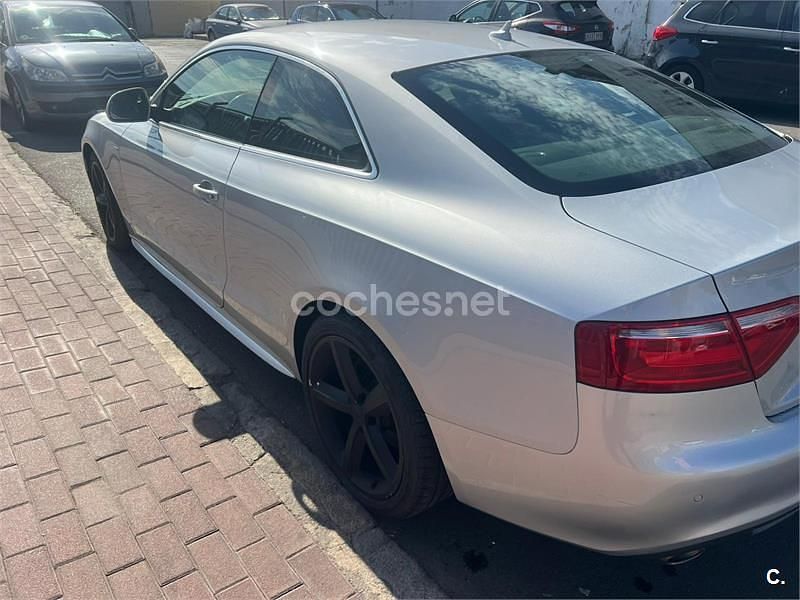 Usado Audi A5 190 CV (139 kW) 2007 Gris / plata Coupe