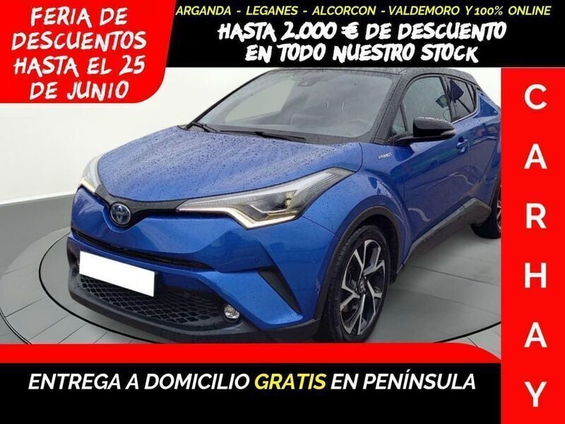 Usado Toyota C-HR Active 122 CV (89 kW) 2017 Azul SUV