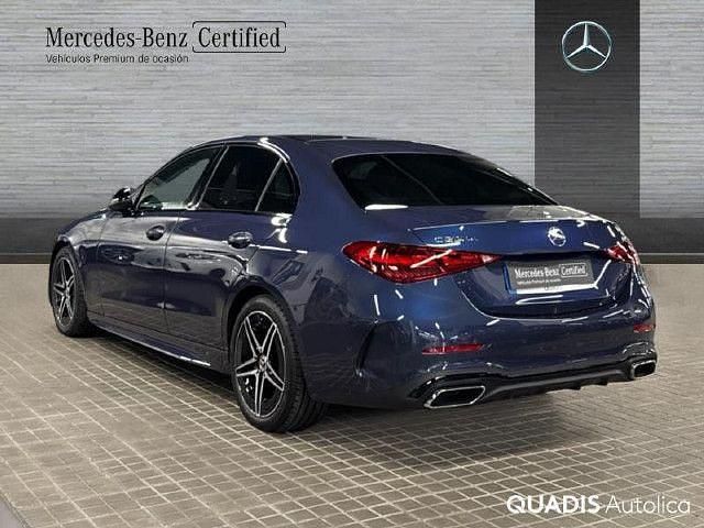Usado Mercedes C200 AMG line 163 CV (119 kW) 2025 Azul sodalita