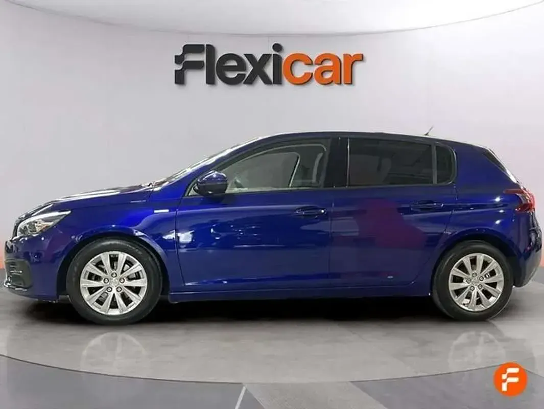 Usado Peugeot 308 Active 131 CV (96 kW) 2020 Azul Utilitario