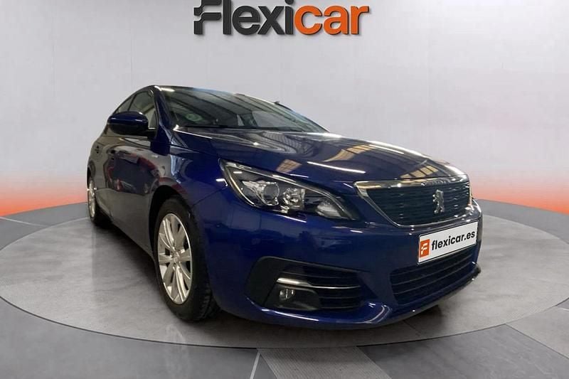 Usado Peugeot 308 Style 130 CV (95 kW) 2020 Azul Berlina