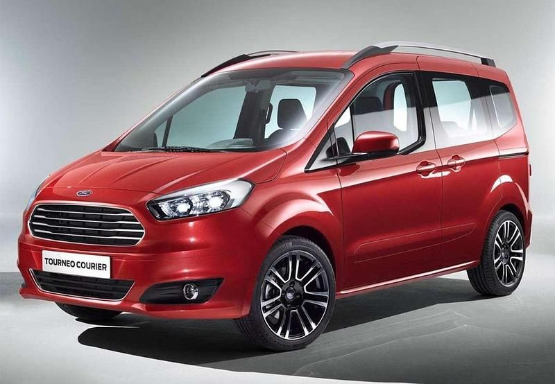 Usado Ford Tourneo Trend 102 CV (75 kW) 2019 Rojo Van