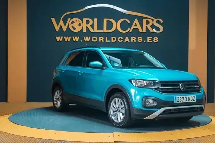 Usado VW T-Cross Advance 110 CV (80 kW) 2023 Azul SUV