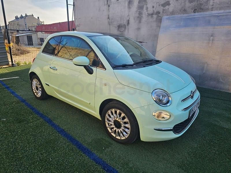 Usado Fiat 500 Lounge 69 CV (50 kW) 2018 Verde Berlina