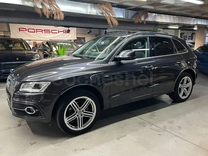 Usado Audi Q5 S-Line 190 CV (139 kW) 2016 Gris / plata SUV