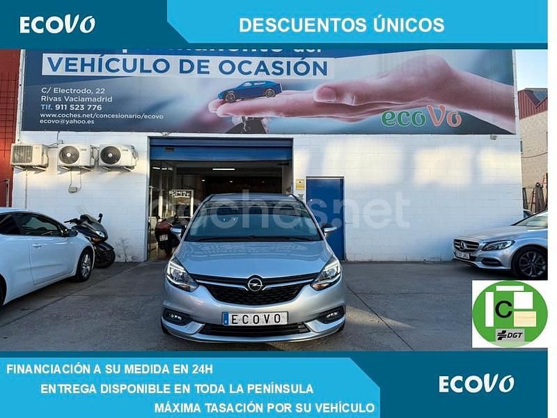 Gris / plata Usado 2017 Opel Zafira Tourer Excellence Monovolumen | 12.990 € (Precio justo) - Imagen 1/4
