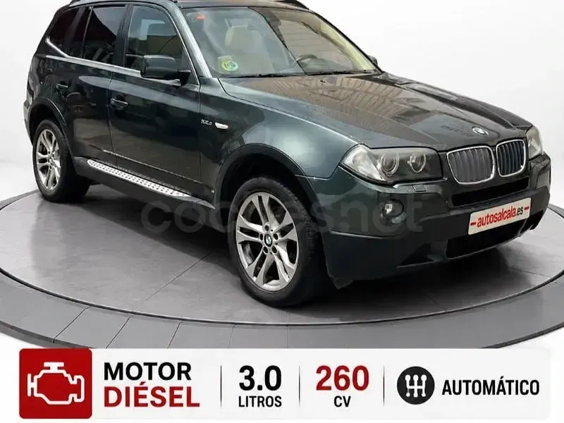 Usado BMW X3 218 CV (160 kW) 2007 Verde SUV