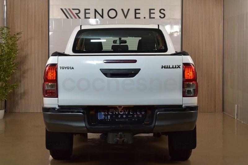 Usado Toyota HiLux 150 CV (110 kW) 2019 Blanco Pickup/Camioneta
