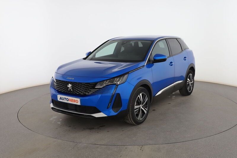 Azul Usado 2021 Peugeot 3008 Allure SUV | 16.499 € (Buen precio) - Imagen 1/4