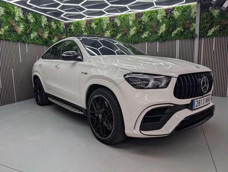 Usado Mercedes GLE63 AMG AMG 612 CV (450 kW) 2021 Blanco Coupe