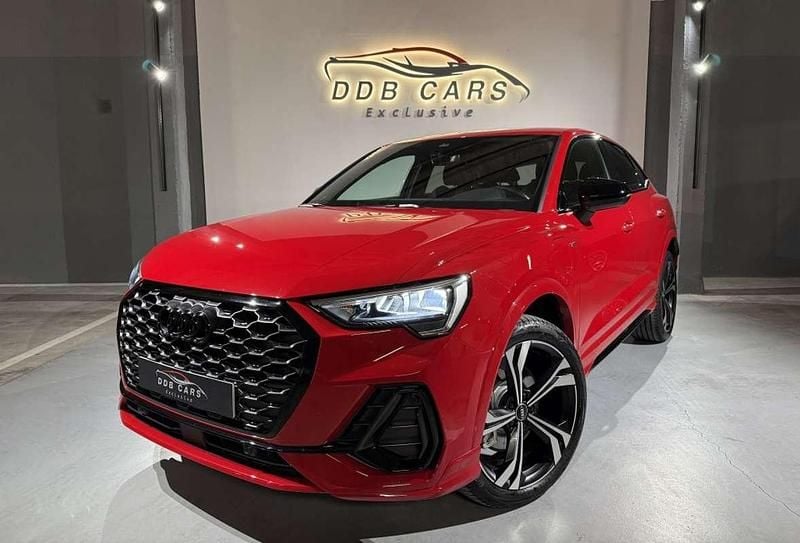 Rojo Usado 2022 Audi Q3 Sportback S-Line SUV | 36.999 € (Precio justo) - Imagen 1/4