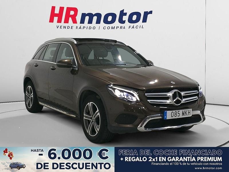 Marrón Usado 2017 Mercedes GLC220 SUV | 26.790 € (Precio justo) - Imagen 1/4