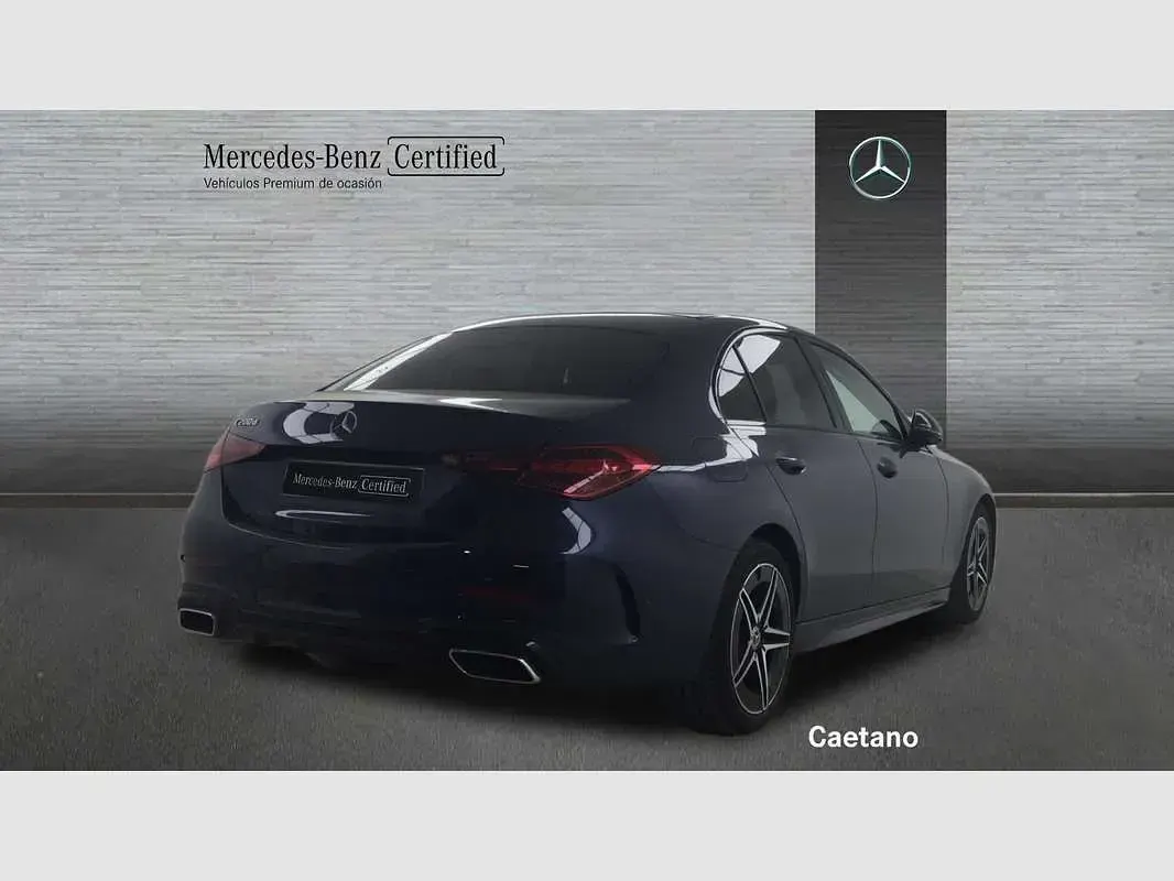 Usado Mercedes C200 163 CV (119 kW) 2024 Azul Berlina