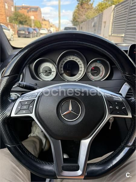 Usado Mercedes C220 170 CV (125 kW) 2012 Gris / plata Coupe