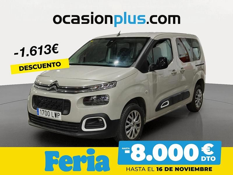 Beige Usado 2022 Citroën Berlingo Business Class Monovolumen | 17.750 € (Un poco caro) - Imagen 1/4