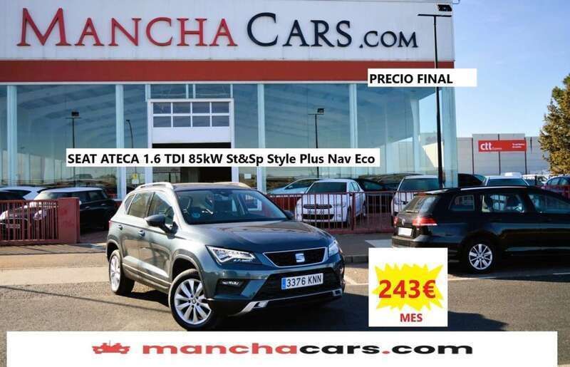 Gris Usado 2018 Seat Ateca Ecomotive SUV | 16.490 € (Precio justo) - Imagen 1/4