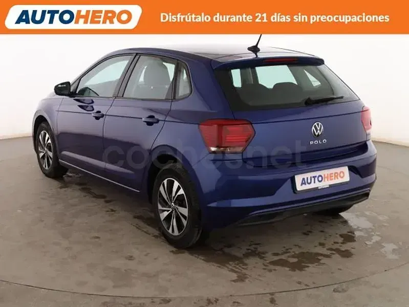 Usado VW Polo Advance 95 CV (69 kW) 2021 Azul Utilitario