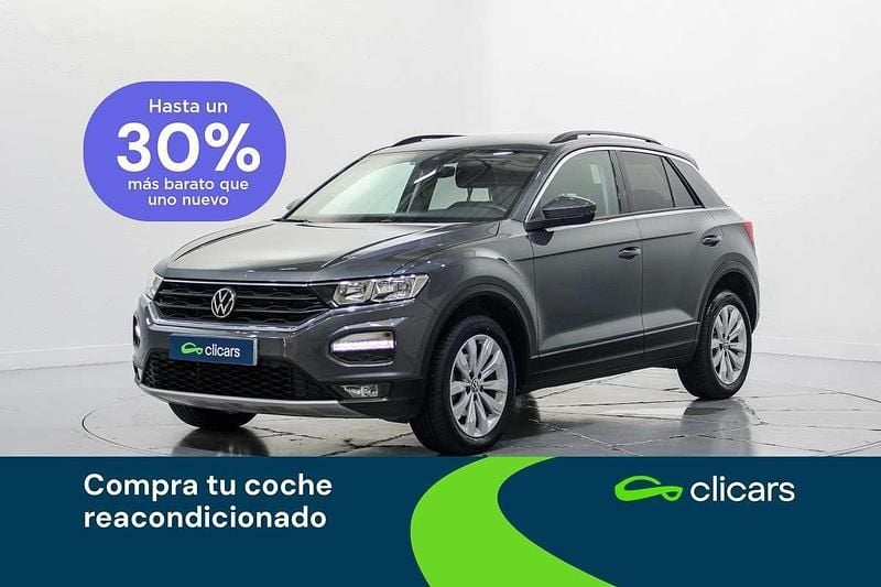 Gris Usado 2021 VW T-Roc Advance SUV | 21.790 € (Buen precio) - Imagen 1/4