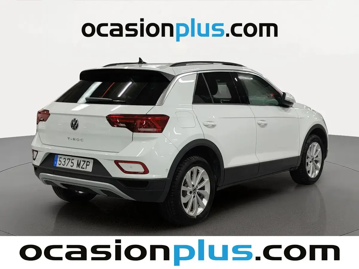 Usado VW T-Roc Life 150 CV (110 kW) 2025 Blanco SUV