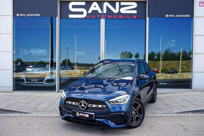 Usado Mercedes GLA200 150 CV (110 kW) 2021 Azul SUV