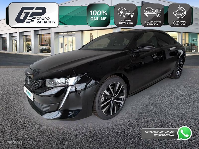 Negro Usado 2023 Peugeot 508 GT Berlina | 42.900 € - Imagen 1/4