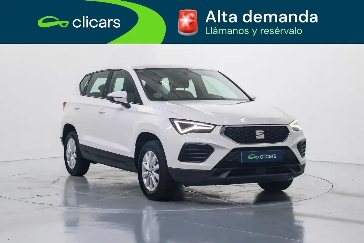 Usado Seat Ateca Reference 110 CV (80 kW) 2021 Blanco SUV