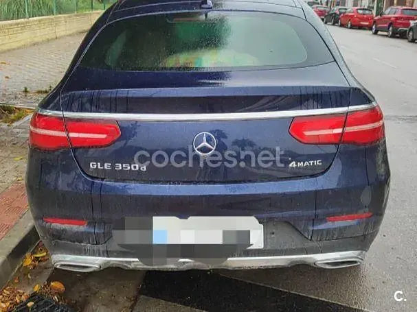 Usado Mercedes GLE350 258 HP (189 kW) 2016 Azul Coupé