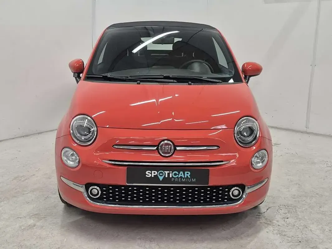Usado Fiat 500C Dolcevita 71 CV (52 kW) 2023 Naranja Descapotable