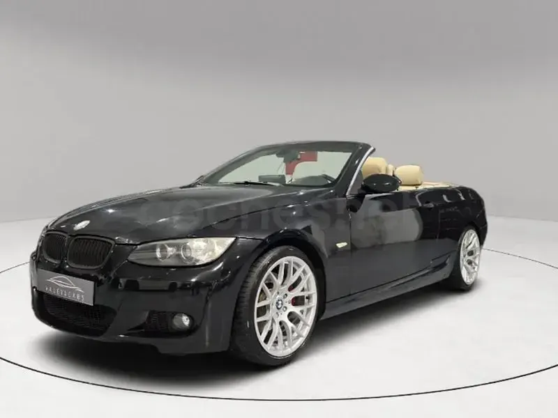 Usado BMW 325 218 CV (160 kW) 2007 Negro Descapotable