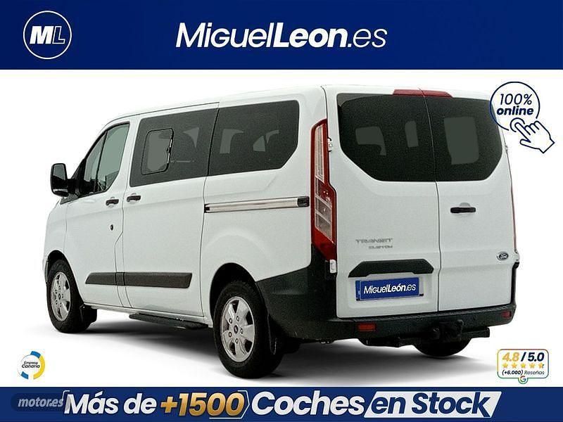 Usado Ford Transit 131 CV (96 kW) 2018 Blanco Monovolumen