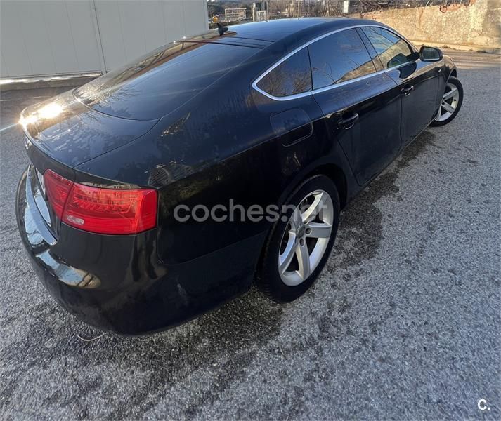 Usado Audi A5 Sportback 177 CV (130 kW) 2014 Negro Utilitario