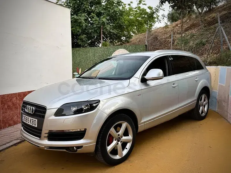 Usado Audi Q7 S-Line 233 CV (171 kW) 2007 Gris / plata SUV