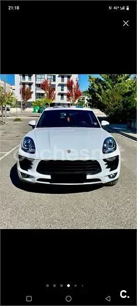 Usado Porsche Macan S Diesel 258 CV (189 kW) 2014 Blanco SUV