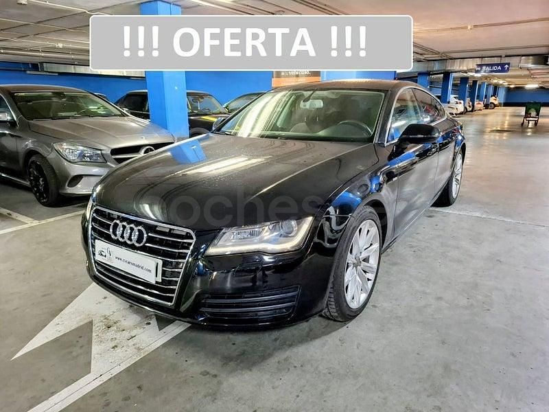 Usado Audi A7 Sportback 204 CV (150 kW) 2013 Negro Utilitario